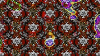 Sketch. Spring floral background with flowers. The elegant the template for fashion prints. Motley illustration. Raster cute pattern in small flower. Small colorful flowers.