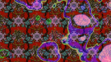 Kızılderili desenli desenli desenli şal deseni. Tekstil, tebrik kartı, boyama kitabı, telefon kılıfı baskısı için kullanılabilir. Raster Henna dövme stili. Etnik Mandala süsü.