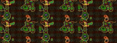 Güzel kumaş deseni. Düz Çiçek Elementleri Tasarımı. Renkli Bahar Teması eskiz kalıbı. Asya tekstil tarzında. Raster illüstrasyonu. Çiçek desenini çiz.