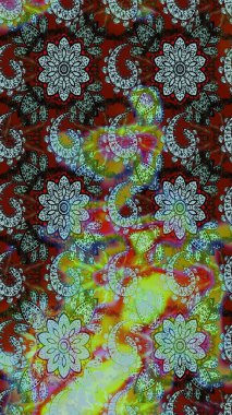 Raster düz çiçek çizim deseni. Yeşil ve nötr renklerde çiçekler. Tasarım hediye paketi, tebrik kartları, posterler ve afiş tasarımı.