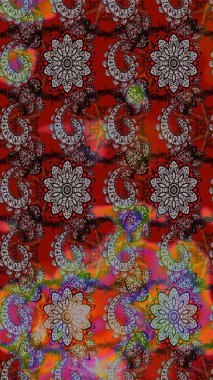 Suluboya çizim kalıbı. Eski model. Çiçeğin suluboya çizimlerinin mükemmel deseni. Moda baskısı. Dekorasyon ve tasarım için güzel desen.