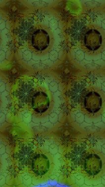 Arkaplanda. Elle çizilmiş çiçek desenli Raster çizimi. Çocuksu tasarım. Tekstil, kumaş, ambalaj, hatıra defteri için güzel çiçek arkaplanı..