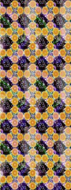 Yumuşak, bahar çiçekli arka plan. Sarı renkli çiçekler. Raster çiçek desenli ve çiçekli..