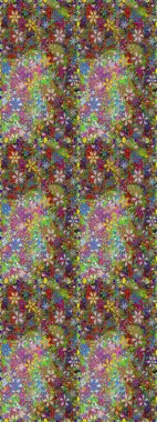 Floral meadow background for textile, wallpaper, covers, surface, print, gift wrap, scrapbooking, decoupage. Rustic chic. Seamless folk pattern in small wild flowers. Liberty style millefleurs.