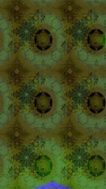 Çizgi çizimi kalıbı. Şirin çiçekler. Raster Moda kumaş deseni.