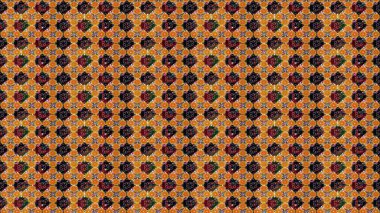 Turuncu renkli çiçekler. Renkli Bahar Teması eskiz kalıbı. Düz Çiçek Elementleri Tasarımı. Çiçek desenli eskiz, yaz çiçekleri..