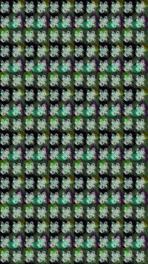 Raster deseni. Küçük çiçekte güzel bir çiçek deseni var. Çiçekli çiçek deseni, suluboya..