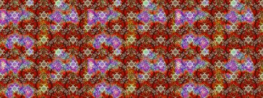 Raster illüstrasyonu. Kahverengi renkli şirin tekstil. Çiçek arkaplan. Renkli çizim kalıbı. Çiçek duvar kağıdı.