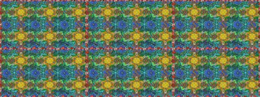 Raster illüstrasyonu. Şatafatlı bahar bahçesi dokusu. Çiçek deseni. Çiçeksiz arkaplan.