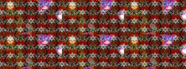 Çiçekli yumuşak bir eskiz şekli. Raster çiçekleri klasik tarzda çizilmiş. Kahverengi ve kırmızı renklerde bahar çiçekleri. Raster illüstrasyonu.