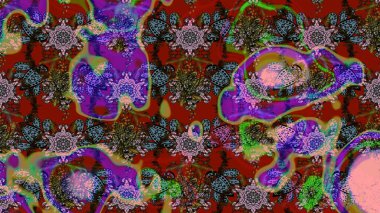 Süslü zentangle çizim dokusu, soyut çiçeklerle süslenmiş. Şekil verilmiş çiçeklerle eskiz deseni. Çiçek deseni duvar kağıdı, şablon dolguları ve web sayfası arkaplanı için kullanılabilir.