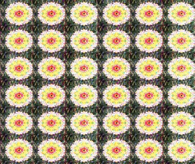 Raster çiçek desenli çiçek deseni, yapraklar, dekoratif elementler, sıçrama, lekeler, el çizimi kontur çizgileri ve Doodle çizim stili, grafik raster çizim çizimi.