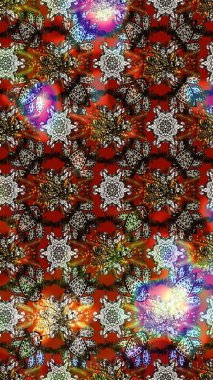 Kahverengi ve gri renkli çiçekler. Raster illüstrasyonundaki çiçek desenli çizim. Renkli Bahar Teması eskiz kalıbı. Düz Çiçek Elementleri Tasarımı.