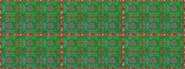 Çiçekli, kusursuz bir arkaplan. Çocuk stili. Düz Çiçek Elementleri Tasarımı. Renkli Bahar Teması Kusursuz Arkaplan.