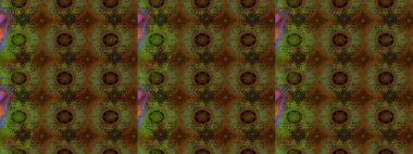 Renkli Bahar Teması eskiz kalıbı. Düz Çiçek Elementleri Tasarımı. Raster..