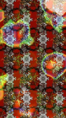 Tekstil için figür. Yapraklı çizim şekli. Davetiye ve kartpostal tasarımı için dekoratif çiçek unsurları. Şirin, zarif çiçekler Raster illüstrasyonu. Poster veya kapak için arkaplan.