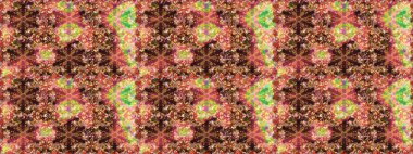 Damask arkaplanı. Barok tarzında altın çiçekli süs. Kahverengi renkte altın bir element. Altın çiçekli, pürüzsüz desen.