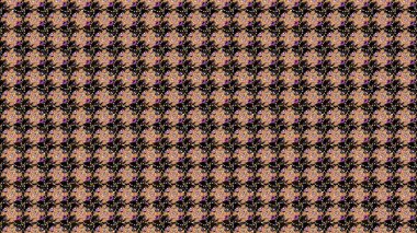 Çiçek deseni. Renkli Bahar Teması eskiz kalıbı. Raster güzel kumaş deseni çiziyor. Düz Çiçek Elementleri Tasarımı.