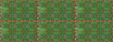 Düz Çiçek Elementleri Tasarımı. Kusursuz desenli, modaya uygun kumaş deseni. Raster illüstrasyonu. Şirin çiçek elementleri. Renkli Bahar Teması Kusursuz Arkaplan.