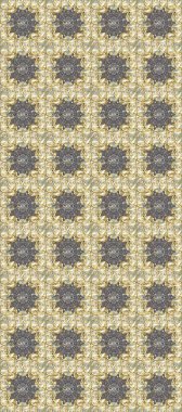 Paisleys zarif çiçek desenli arkaplan duvar kâğıdı çizimi. Klasik stil, güzel, modern, üç boyutlu sanat eseri, altın ve gri, bej ve nötr desenli çiçek yaprakları, süsler..