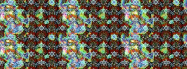 Şirin çiçek elementleri. Raster illüstrasyonu. Taslak desenli, modaya uygun kumaş deseni. Renkli Bahar Teması eskiz kalıbı. Düz Çiçek Elementleri Tasarımı.