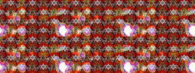 Çiçekli karalama şeklinde Raster çiçek deseni. Yumuşak, bahar çiçekli arka plan. Kahverengi ve kırmızı renkte çiçekler.