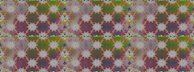 Çiçekleri, deniz kabukları, mandalaları ve suluboya efektleriyle donanma geçmişi. Kusursuz etnik tasarım. Yatak çarşafları, ceket, paket tasarımı, kumaş ve moda kavramları için tekstil baskısı.