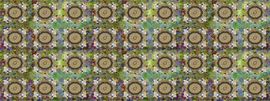 Barok tarzında kusursuz bir doğulu süsü. Gri renkli ve altın elementli altın desenli. Raster oryantal süs. Geleneksel klasik altın desen.