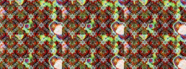 Taslak desenli, modaya uygun kumaş deseni. Raster illüstrasyonu. Renkli Bahar Teması eskiz kalıbı. Şirin çiçek elementleri. Düz Çiçek Elementleri Tasarımı.