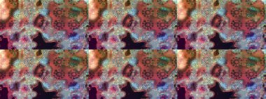 Çiçek rengi eskiz deseni. Raster Yumuşak kumaş deseni. Klasik taslak çizimi. Raster çiçek izi..