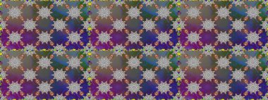 Motley illüstrasyonu. Moda baskıları için zarif bir şablon. Küçük çiçekte güzel bir desen. Küçük renkli çiçekler. Gri ve kahverengi çiçekli bahar çiçekleri.