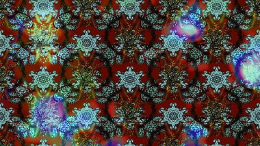 Eskiz klasiği. Raster Şirin kumaş deseni. Renkli Bahar Teması eskiz kalıbı. Düz Çiçek Elementleri Tasarımı.