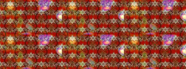 Kahverengi ve kırmızı renkte manzaralı çiçek deseni. Çiçek kompozisyonu, el boyası, hassas şablon. Üst manzara, yumuşak stil. Sevgililer günü ve tebrik kartı konsepti için şık bir davet.