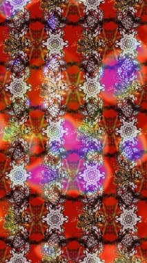 Çizim çiçek deseni duvar kağıdı, web sitesi arka planı, ambalaj kağıdı, davetiye, broşür, afiş veya web sitesi için kullanılabilir. El çizimi Raster çizimi. Karalama elementleri.