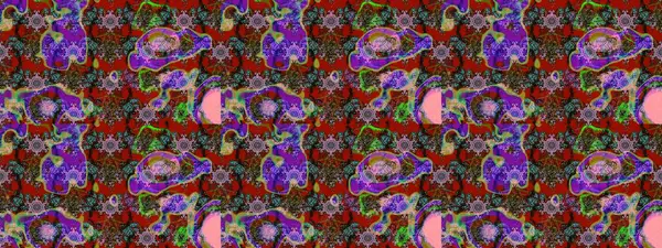 Küçük çiçekte güzel bir desen. Moda baskıları için zarif bir şablon. Küçük renkli çiçekler. Motley illüstrasyonu. Çiçekli bahar çiçekleri.