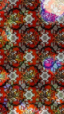 Eskiz arkaplan modeli. Raster - stok. Yapraklı çiçekler ve papatya çiçekli renkler.