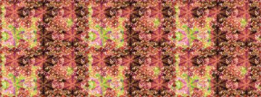 Kahverengi renklerde altın element. Doku arka planında altın duvar kâğıdı. Damask kusursuz yinelenen arkaplan. Barok tarzında altın çiçekli süs..