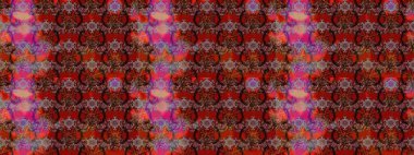 Raster deseni. Süslü kumaş deseni. Çiçekli çiçek deseni, suluboya..