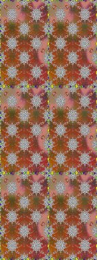 Kahverengi ve gri renkli çiçekler. Yumuşak, bahar çiçekli arka plan. Raster çiçek desenli ve çiçekli..