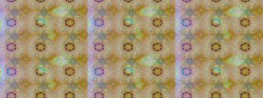 Raster illüstrasyonundaki çiçek desenli çizim. Tarafsız ve bej renkli çiçekler. Renkli Bahar Teması eskiz kalıbı. Düz Çiçek Elementleri Tasarımı.