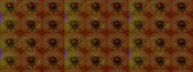 Anti-stres için soyut örnek sayfası. Raster illüstrasyonu. Kahverengi ve gri renklerde.