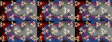 Raster illüstrasyonu. Gri renklerde. Anti-stres için Raster soyut şablon sayfası.