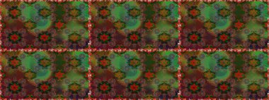 Sorun -suz. Raster illüstrasyon. Küçük çiçek sevimli Çiçek desen.