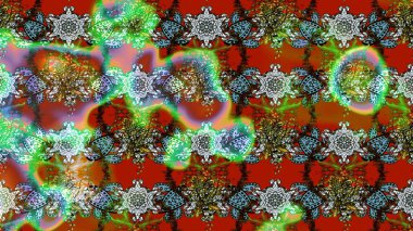 Renkli Bahar Teması eskiz kalıbı. Çiçek deseni. Düz Çiçek Elementleri Tasarımı. Raster çizimi. Güzel kumaş deseni..