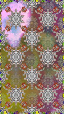 Küçük gri çiçeklerle oldukça eski bir besin torbası deseni. Tekstil, kumaş, kapaklar, duvar kağıtları, baskı, naylon, yapıştırma, örgü, dekupaj için çiçeksiz arkaplan.