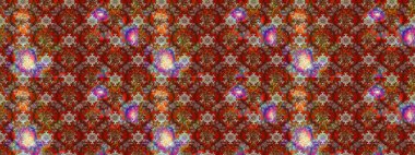 Raster Modaya uygun kumaş deseni. Renkli Bahar Teması eskiz kalıbı. Renkli şirin çiçek deseni. Düz Çiçek Elementleri Tasarımı.