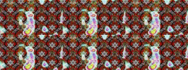 Şirin çiçek elementleri. Raster illüstrasyonu. Taslak desenli, modaya uygun kumaş deseni. Renkli Bahar Teması eskiz kalıbı. Düz Çiçek Elementleri Tasarımı.