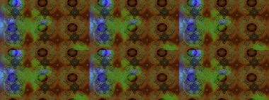 Eskiz klasiği. Raster Şirin kumaş deseni. Renkli Bahar Teması eskiz kalıbı. Düz Çiçek Elementleri Tasarımı.