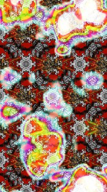 Renkli Bahar Teması eskiz kalıbı. Düz Çiçek Elementleri Tasarımı. Gri ve nötr renklerde zarif çiçekli suluboya. Raster illüstrasyonu.