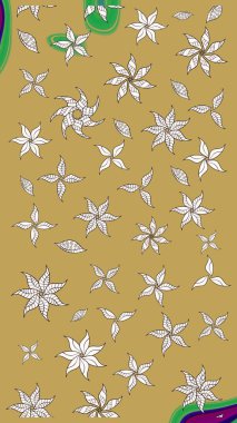 Sabıka fotoğraflarında, bebek kıyafetlerinde, duvar kâğıtlarında, paket kutularında falan kullanılabilir. Zarif, parlak ve eskiz sarı çiçek desenli.